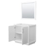 Custom image for White with Brushed Nickel Trim / 34