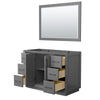 Custom image for Dark Gray with Matte Black Trim / 46