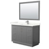 Custom image for Dark Gray with Brushed Nickel Trim / Giotto Quartz / 46