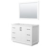 Custom image for White with Matte Black Trim / 46