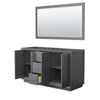 Custom image for Dark Gray with Brushed Nickel Trim / 58