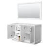 Custom image for White with Matte Black Trim / 58