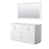 Custom image for White with Brushed Nickel Trim / 58