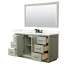 Custom image for Light Green with Matte Black Trim / Giotto Quartz / 58