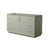 Custom image for Light Green with Brushed Nickel Trim / No Mirror