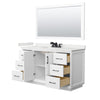 Custom image for White with Matte Black Trim / White Quartz / 58