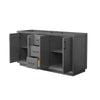 Custom image for Dark Gray with Matte Black Trim / No Mirror