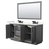 Custom image for Dark Gray with Matte Black Trim / Giotto Quartz / 58