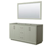 Custom image for Light Green with Brushed Nickel Trim / 58
