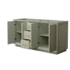 Custom image for Light Green with Satin Bronze Trim / No Mirror