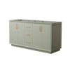 Custom image for Light Green with Satin Bronze Trim / No Mirror
