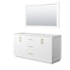 Custom image for White with Satin Bronze Trim / 58