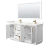 Custom image for White with Satin Bronze Trim / Giotto Quartz / 58