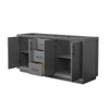 Custom image for Dark Gray with Matte Black Trim / No Mirror