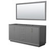 Custom image for Dark Gray with Brushed Nickel Trim / 70