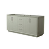 Custom image for Light Green with Brushed Nickel Trim / No Mirror