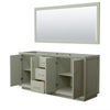Custom image for Light Green with Satin Bronze Trim / 70