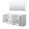 Custom image for White with Matte Black Trim / 70