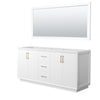 Custom image for White with Satin Bronze Trim / 70