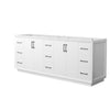 Custom image for White with Matte Black Trim / No Mirror