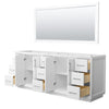 Custom image for White with Brushed Nickel Trim / 70