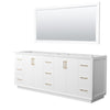 Custom image for White with Satin Bronze Trim / 70