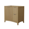 Custom image for Natural Oak with Brushed Nickel Trim / No Mirror