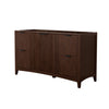 Custom image for Dark Walnut with Matte Black Trim / No Mirror