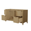 Custom image for Natural Oak with Brushed Gold Trim / No Mirror