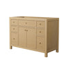 Custom image for Tanned Oak with Brushed Gold Trim / No Mirror