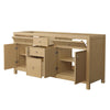 Custom image for Tanned Oak with Brushed Nickel Trim / No Mirror