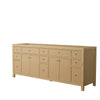 Custom image for Tanned Oak with Brushed Nickel Trim / No Mirror