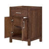 Custom image for Dark Walnut with Brushed Nickel Trim / No Mirror