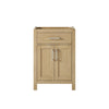 Custom image for Whitewashed Oak with Brushed Nickel Trim / No Mirror