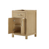 Custom image for Whitewashed Oak with Brushed Nickel Trim / No Mirror