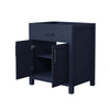 Custom image for Dark Blue with Matte Black Trim / No Mirror