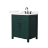 Custom image for Green with Matte Black Trim / Giotto Quartz / No Mirror
