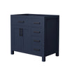 Custom image for Dark Blue with Matte Black Trim / No Mirror