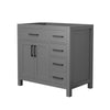 Custom image for Dark Gray with Matte Black Trim / No Mirror