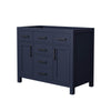 Custom image for Dark Blue with Matte Black Trim / No Mirror