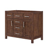 Custom image for Dark Walnut with Brushed Nickel Trim / No Mirror
