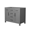 Custom image for Dark Gray with Matte Black Trim / No Mirror