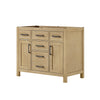 Custom image for Whitewashed Oak with Matte Black Trim / No Mirror