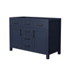 Custom image for Dark Blue with Matte Black Trim / No Mirror