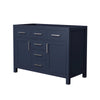 Custom image for Dark Blue with Brushed Nickel Trim / No Mirror