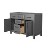 Custom image for Dark Gray with Matte Black Trim / No Mirror
