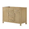 Custom image for Whitewashed Oak with Brushed Nickel Trim / No Mirror