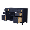 Custom image for Dark Blue with Matte Black Trim / No Mirror