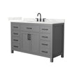 Custom image for Dark Gray with Matte Black Trim / Giotto Quartz / No Mirror