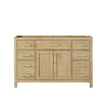 Custom image for Whitewashed Oak with Brushed Gold Trim / No Mirror